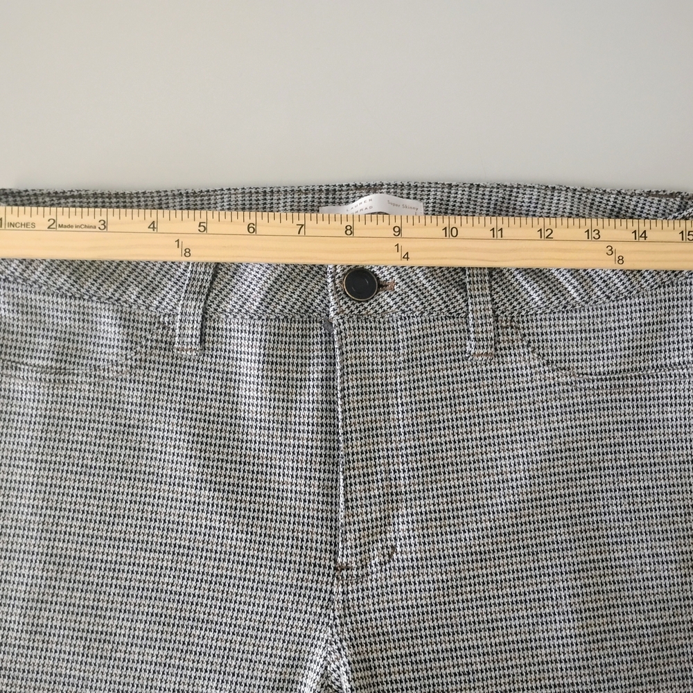 LC Lauren Conrad Black and White Houndstooth Pants - Picture 3 of 6